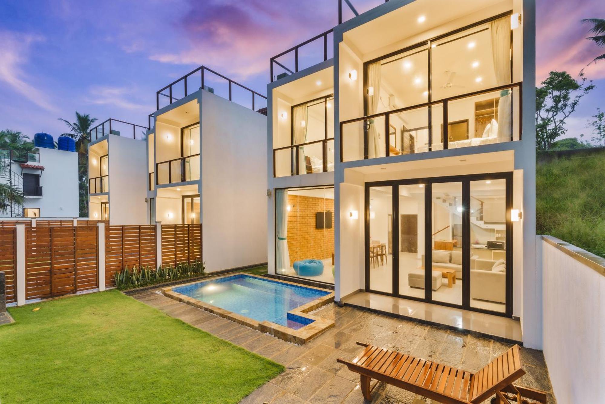 Kaas Villas - Entire Two Bedroom Villa With Private Pool & Garden Диквелла Экстерьер фото